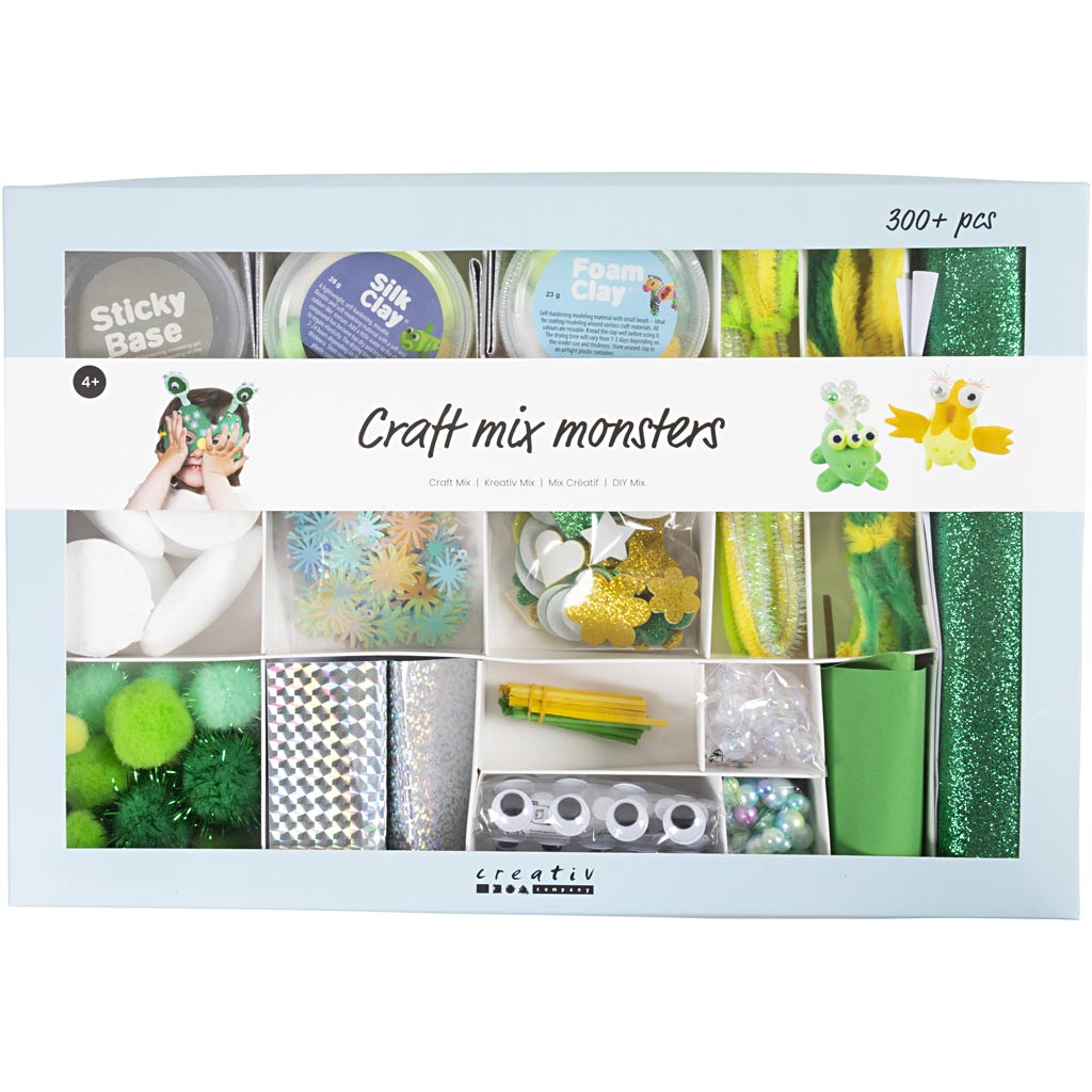 Creativ Company Creative Box Craft Monsters fait