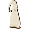 Nain de Noël Creativ company, h : 10 cm, d : 1,5 cm, l : 4,5 cm, épaisseur 3 mm, 3 pièces 1 boîte