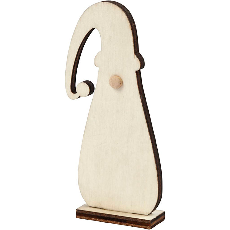 Nain de Noël Creativ company, h : 10 cm, d : 1,5 cm, l : 4,5 cm, épaisseur 3 mm, 3 pièces 1 boîte