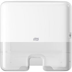 Distributeur de serviettes Tork H2 Xpress Mini 302x101x295mm plastique blanc