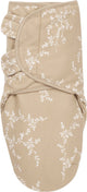 Meyco bébé branches emmailloter tissu d'emmaillotage doublé - sable - 0-3 mois - 2,0 tog