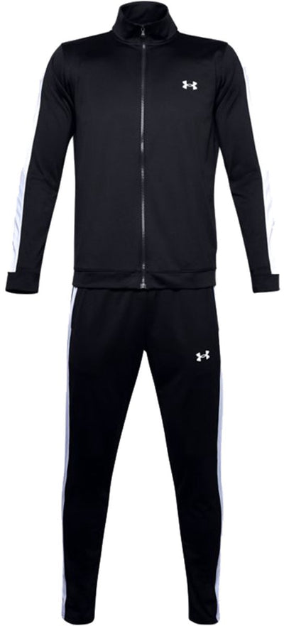 Under Armour UA Rival Knit Track Suit-BLK Survêtement pour Homme - Noir - Blanc