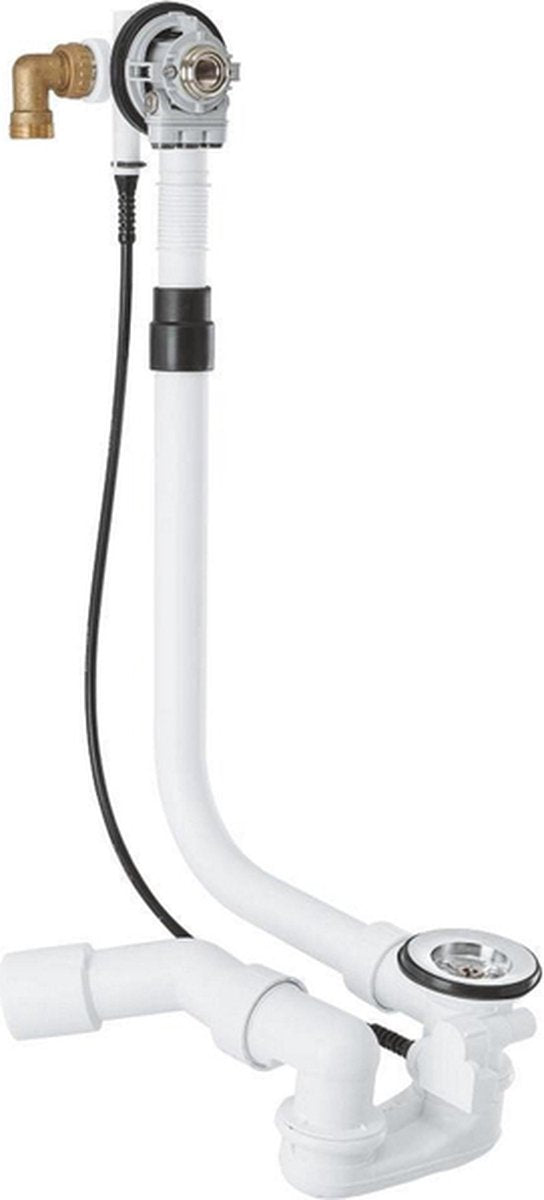 Drain de baignoire Grohe talentofill - remplissage de baignoire - pour baignoires ergonomiques - chrome