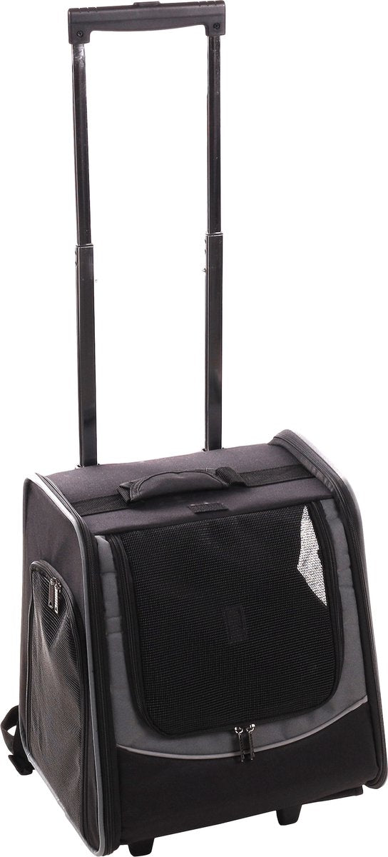 Flamingo calypto - chariot intelligent pour chiens - chariot intelligent calypto noir m 35x36x44,5cm - 1pc - 136540 - 1pc