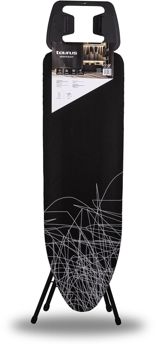 Table à repasser Taurus 110x32cm - - argenta noir-1