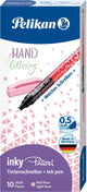 Pelikan stylo à encre inky 273 rose clair pastel 10 pièces