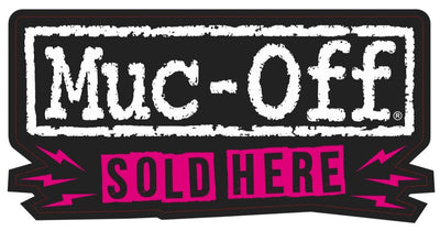 Autocollant de fenêtre Muc-off vendu ici