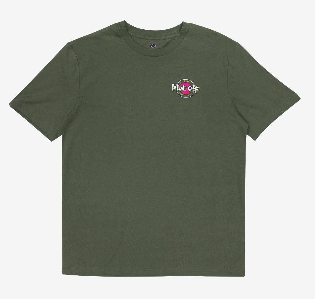 T_shirt Muc-off surf kaki