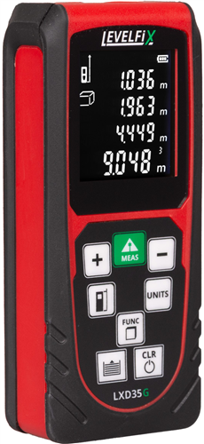 Télémètre Levelfix lxd35g jusqu'à 35 m avec faisceau vert
