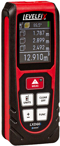 Télémètre Levelfix LXD60i jusqu'à 60 m avec faisceau vert