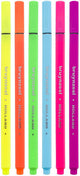 Bruynzeel Fineliner Set Neon 6 couleurs