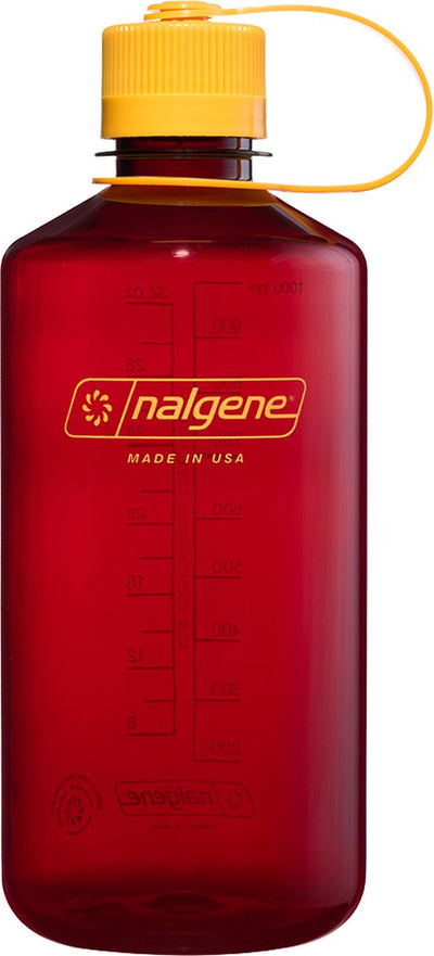 Nalgene - bouteille à goulot étroit - gourde - bouteille d'eau - étanche - 1000 ml - sans bpa - sustain - laker