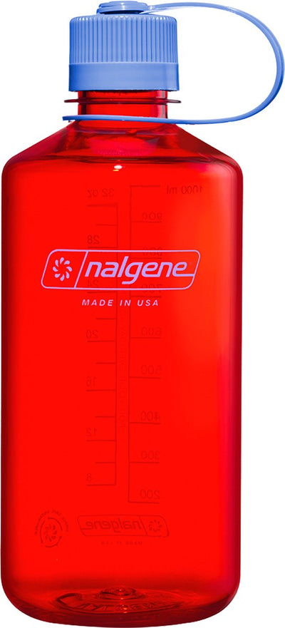 Nalgene - bouteille à goulot étroit - gourde - bouteille d'eau - étanche - 1000 ml - sans bpa - sustain - marmelade d'orange