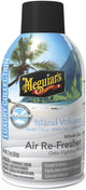 Meguiar's Désodorisant volcanique Meguiar's Island – Désodorisant pour voiture – Réduit les odeurs indésirables – Pour intérieur de véhicule