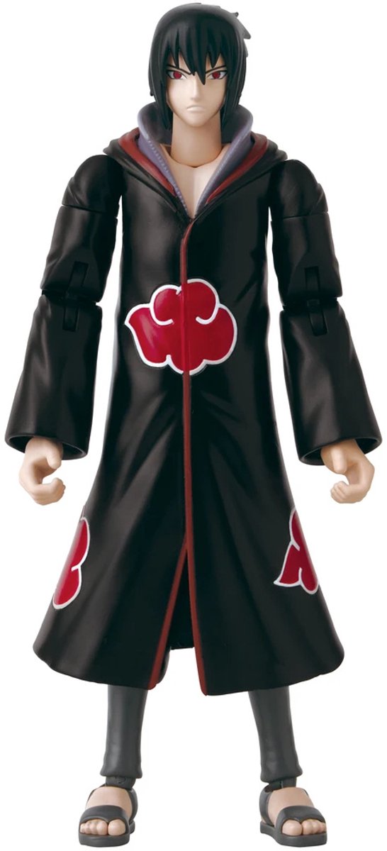 Bandai - héros d'anime - naruto shippuden - figurine 17 cm - sasuke taka - naruto shippuden sous licence officielle - figurine sasuke uchiha version taka - 36967