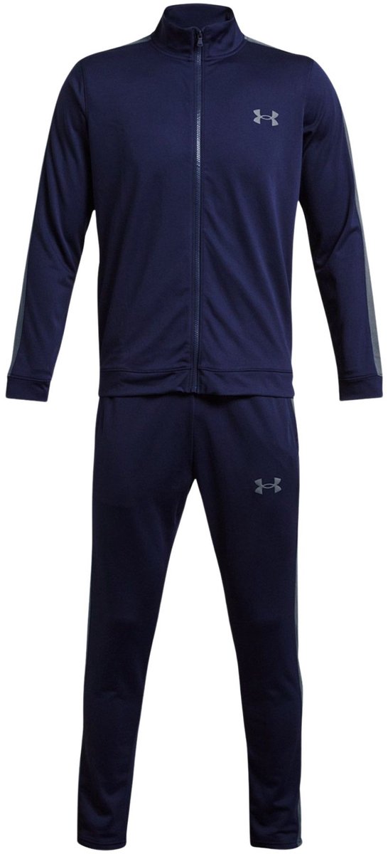 Under Armour UA Rival Knit Track Suit-Blu Survêtement pour homme - minuit marine - gris