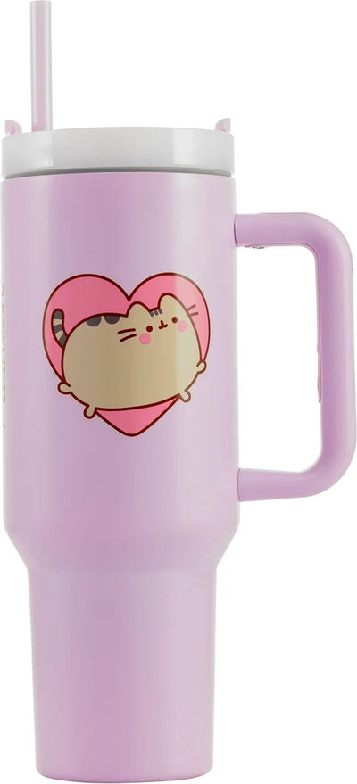 Bouteille à boire Pusheen coeur 40oz 1200ml - double paroi