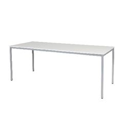 Table domino Schavenburg 200x80x74cm blanc