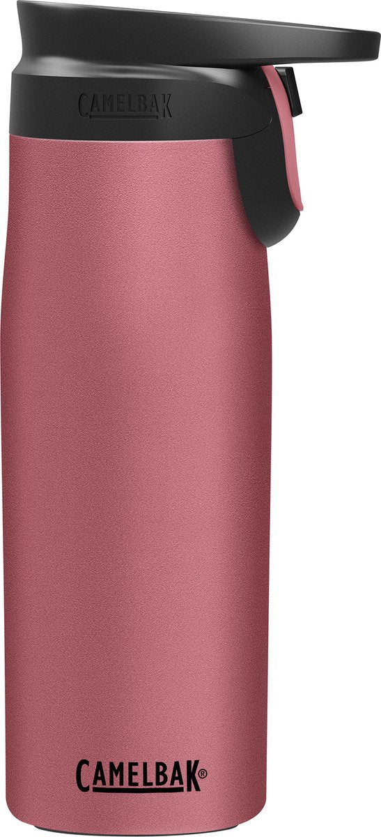 Camelbak forge flow self seal - tasse à café isolante tasse à thé - 600 ml - rose (rose en terre cuite)
