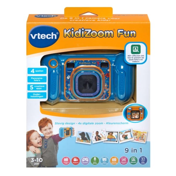Vtech kizoom fun caméra bleu 9 en 1