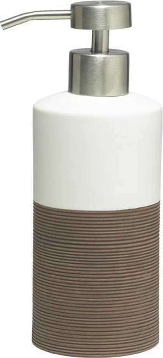 Distributeur de savon Sealskin doppio 325 ml sur pied - marron