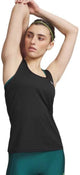 Under Armour Tech Mesh Racer Tank-blk T-shirt de sport femme - noir - blanc