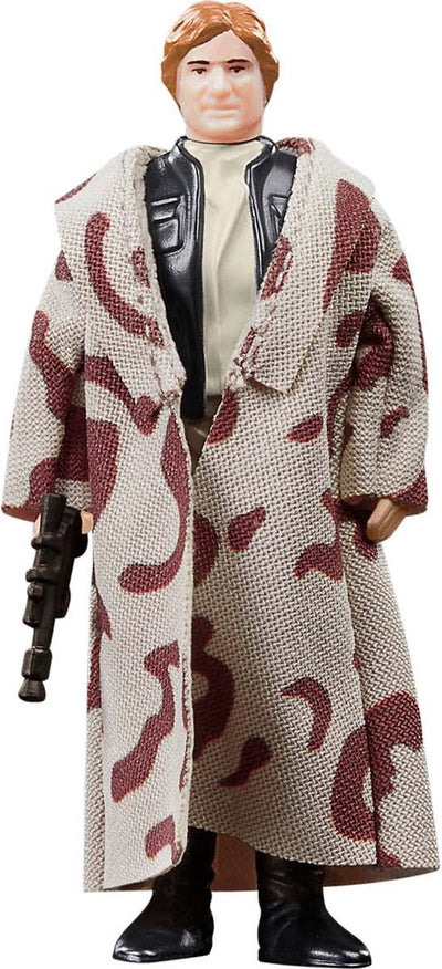 Disney hasbro star wars figurine han solo (endor) 10 cm épisode vi collection rétro multicolore