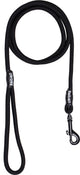 Laisse pour chien Rebel petz - noir - s - 8mm x 140cm