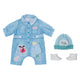 Bébé né de luxe jean global 43 cm