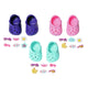 Chaussures baby born avec épingles 3 assorties 43cm | 2 pièces