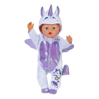 Bébé né à licorne cache-couche 43 cm