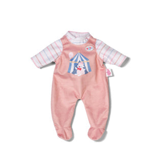 Barboteuse Baby born abricot 36 cm | 2 pièces