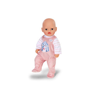 Barboteuse Baby born abricot 36 cm | 2 pièces