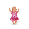 Robe baby born flamant rose 43 cm | 2 pièces