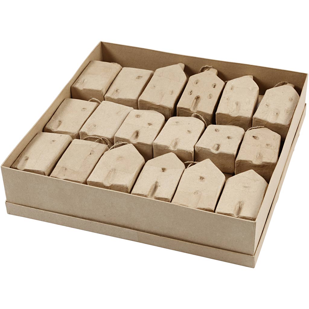 Maison d'entreprise Creativ, h : 9,5-12 cm, l : 5,5-6,5 cm, l : 3 cm, 4x9 pièce 1 carton