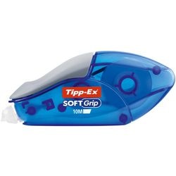 Rouleau correcteur tipp-ex soft grip 10 000 mm bleu