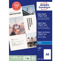 Papier photo Avery Zweckform blanc