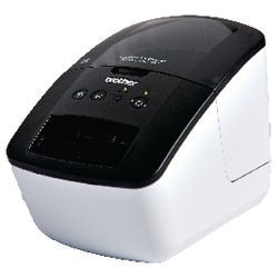 Imprimante d'étiquettes ql-700 brother 12,8x22,1x15,3cm 1,1 kg blanc noir