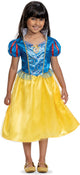 Déguisement princesse disney - Blanche Neige, robe blanche neige classique, taille s (5 - 6 ans), fille