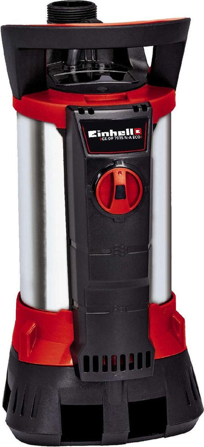Pompe à eau sale électrique Einhell ge-dp 7935 n-a eco - 790 w - 19000 l h - saleté jusqu'à ø35 mm - technologie aqua-sensor - incl. raccord de tuyau universel