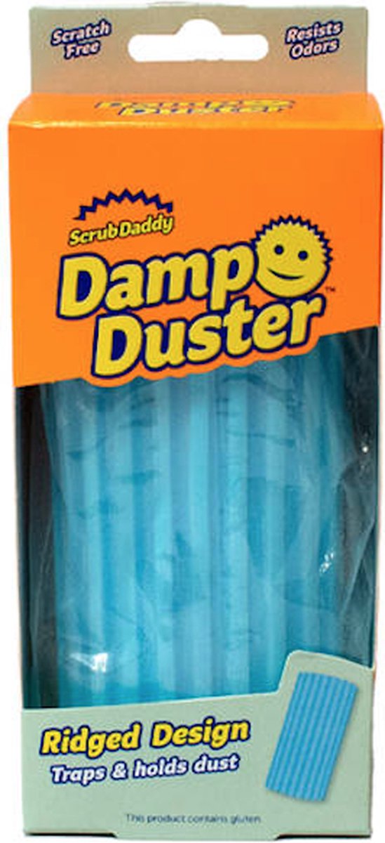 Scrub Daddy - Vapor Duster bleu clair - 1 pièce - élimine la poussière - élimine facilement et rapidement la poussière, la saleté et les taches