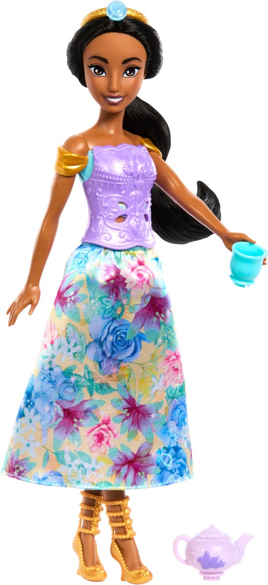 Princesse Disney tourne et découvre - poupée jasmin