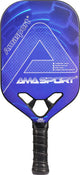 Ama sport pickleball paddle jp80-2 bleu – pagaie carbone – contrôle de puissance –