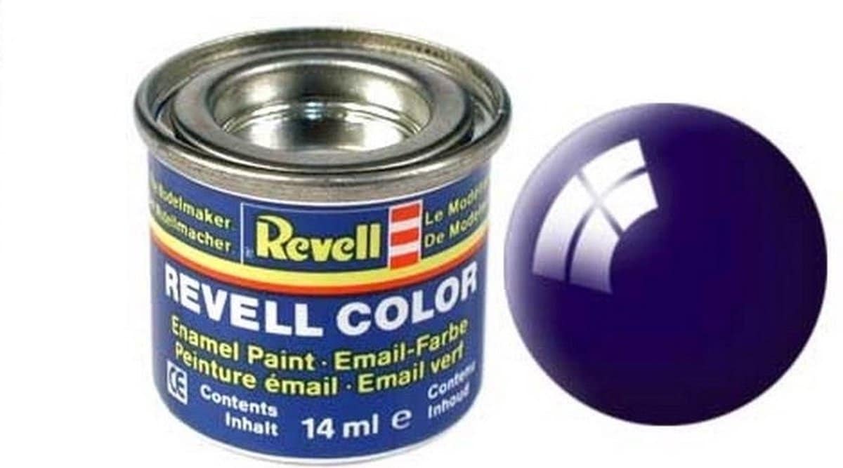 Revell Paint pour la construction de modèles numéro 54 Night Blue Glossy