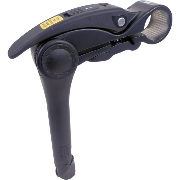 Bikkel tige réglable 25,4 mm 31,8ø noir 180 mm dans la boîte