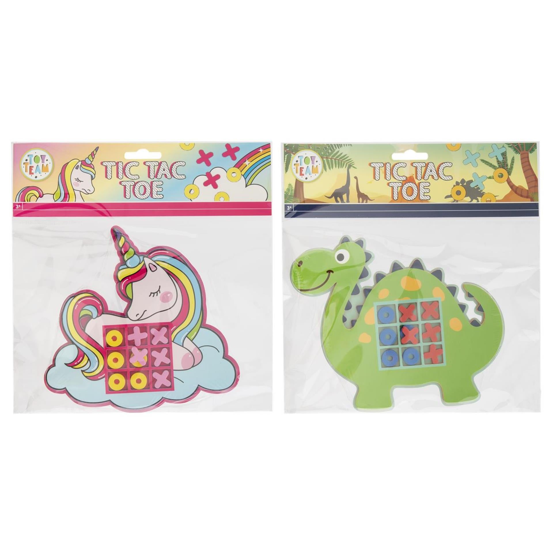 Moxy tic tac toe licorne ou dinosaure