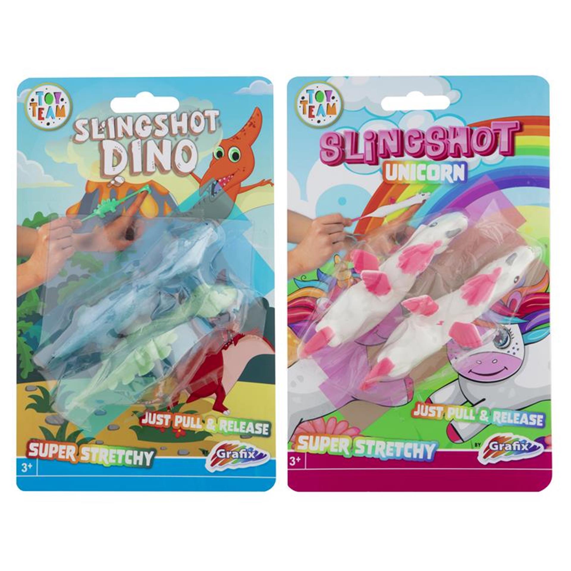 Dino licorne de tir à fronde Grafix