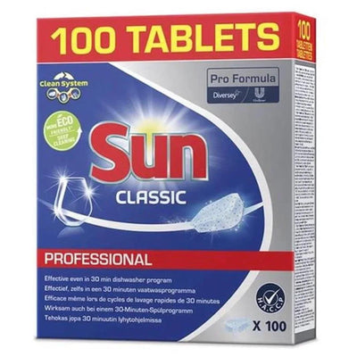 Tablettes pour lave-vaisselle Sun Classic 100 pièces