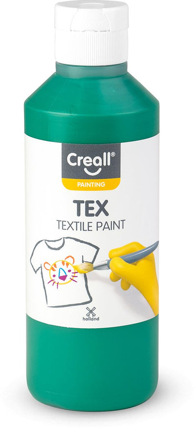 Peinture textile creall verte, 250 ml