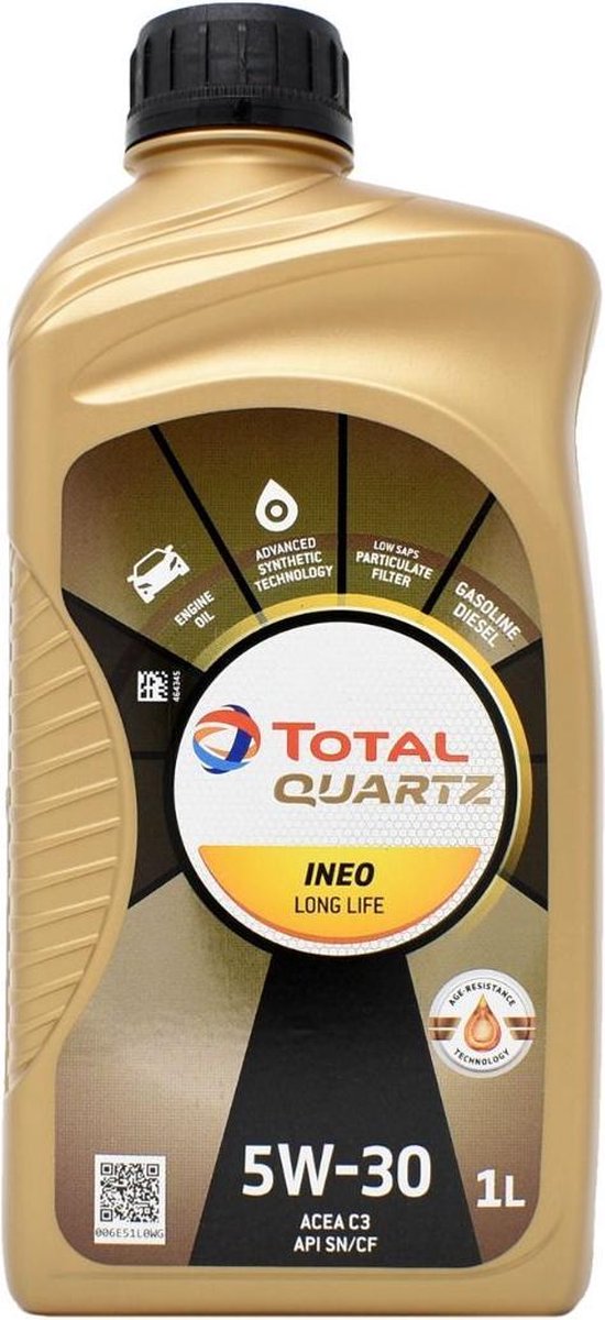 Quartz total ineo ll 5w30 - 1l